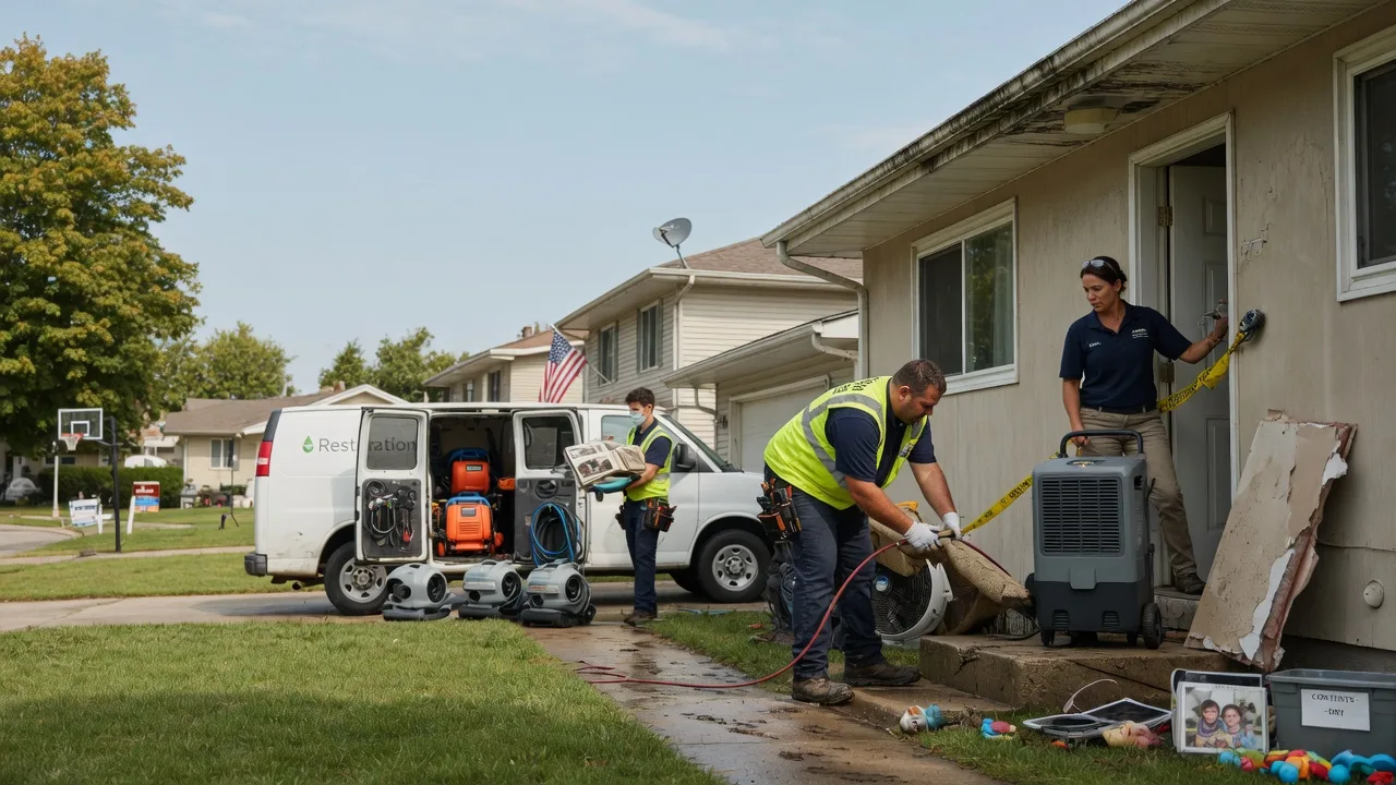 Water Damage Restoration in Frankenmuth, MI near me